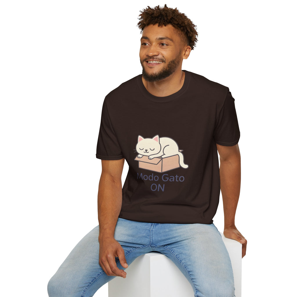 Whimsical Cat T-Shirt - Cute Cat Lover Gift