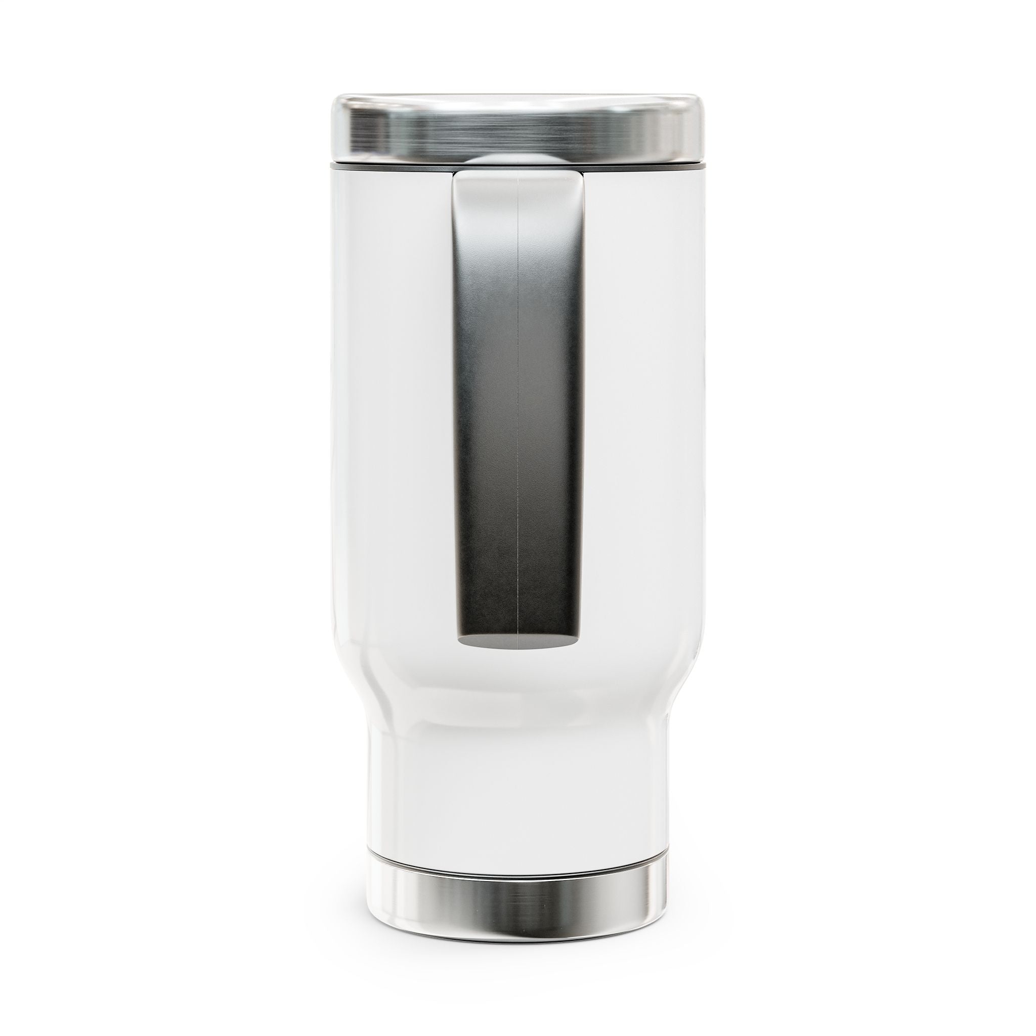 Feline Abroad Travel Mug – Stainless Steel Cat Lover’s Adventure Cup (14oz)