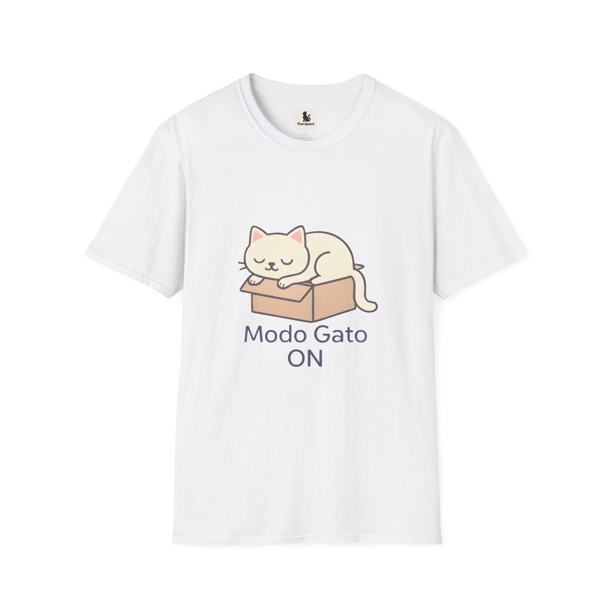 Whimsical Cat T-Shirt - Cute Cat Lover Gift