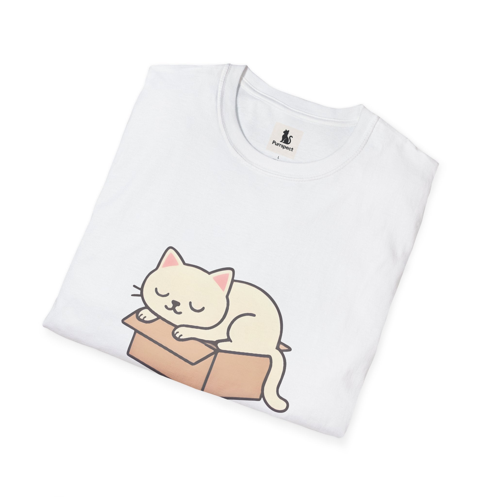 Whimsical Cat T-Shirt - Cute Cat Lover Gift