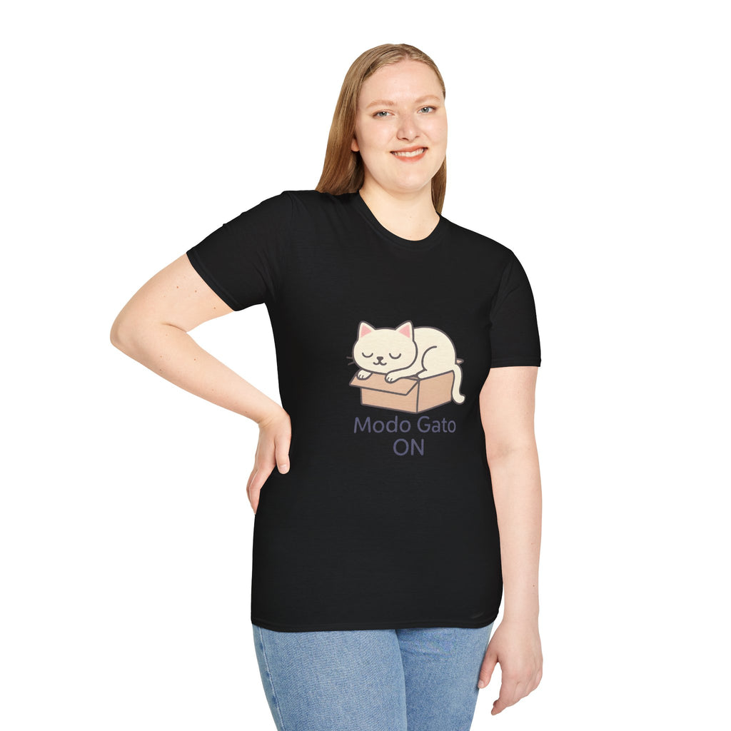 Whimsical Cat T-Shirt - Cute Cat Lover Gift